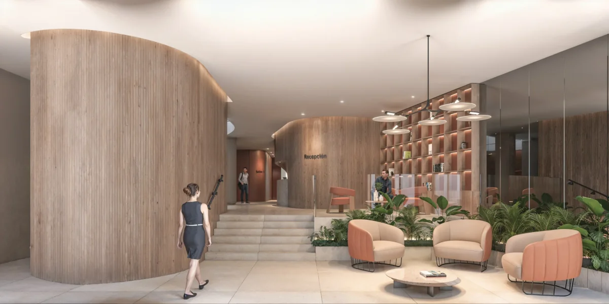 Intervención interior del Hotel Postas en Vitoria-Gasteiz