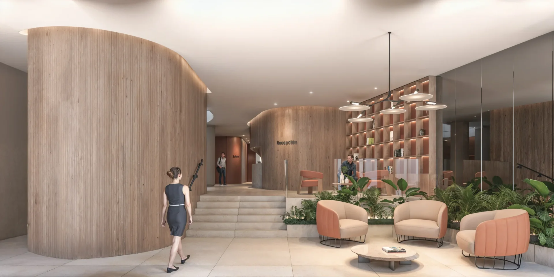 Habitación del Hotel Postas reformada por Esparza Arquitectura