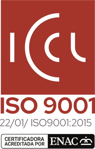 Sello certificación ISO 9001